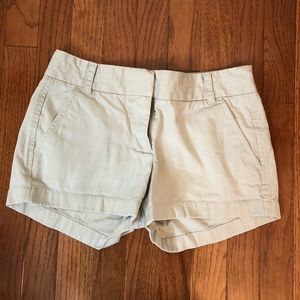 J Crew 2” Chinos (Light Tan)